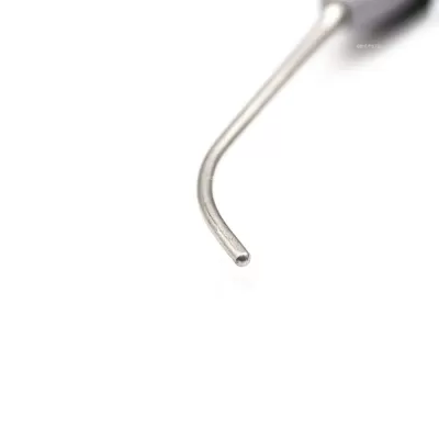 Штопфер двусторонний серый Silicon Silver, 175 мм