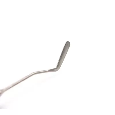 Гладилка двусторонняя голубая Silicon Silver, 175 мм