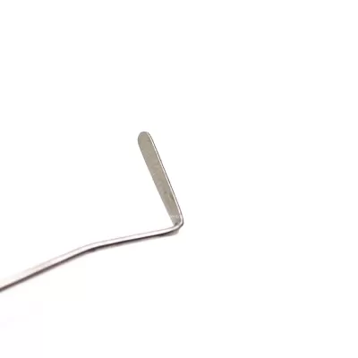 Гладилка двусторонняя с разворотом синяя Silicon Silver, 175 мм