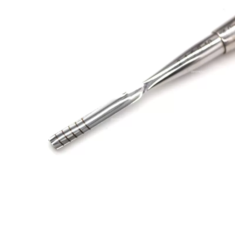 Долото хирургическое стоматологическое, 4 мм прямое c выемкой