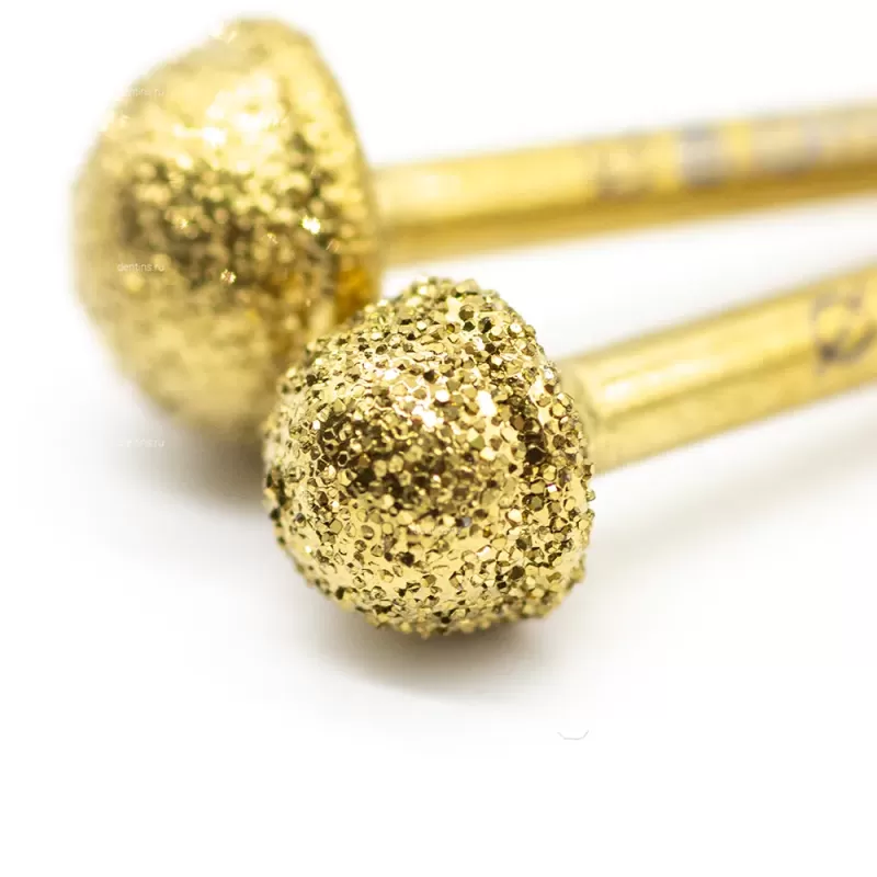 Фреза (бор) для открытого синус-лифтинга с алмазным напылением Gold, 8.0 мм