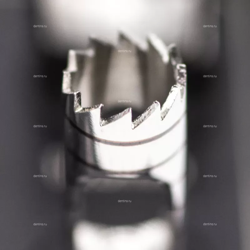 Набор из 8 трепанов с подставкой Silver