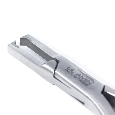 Щипцы для снятия брекетов ортодонтические удлиненные TC Gold, прямые