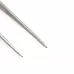 Пинцет микрохирургический с алмазным напылением Diamond Round Blue, 160 мм прямой