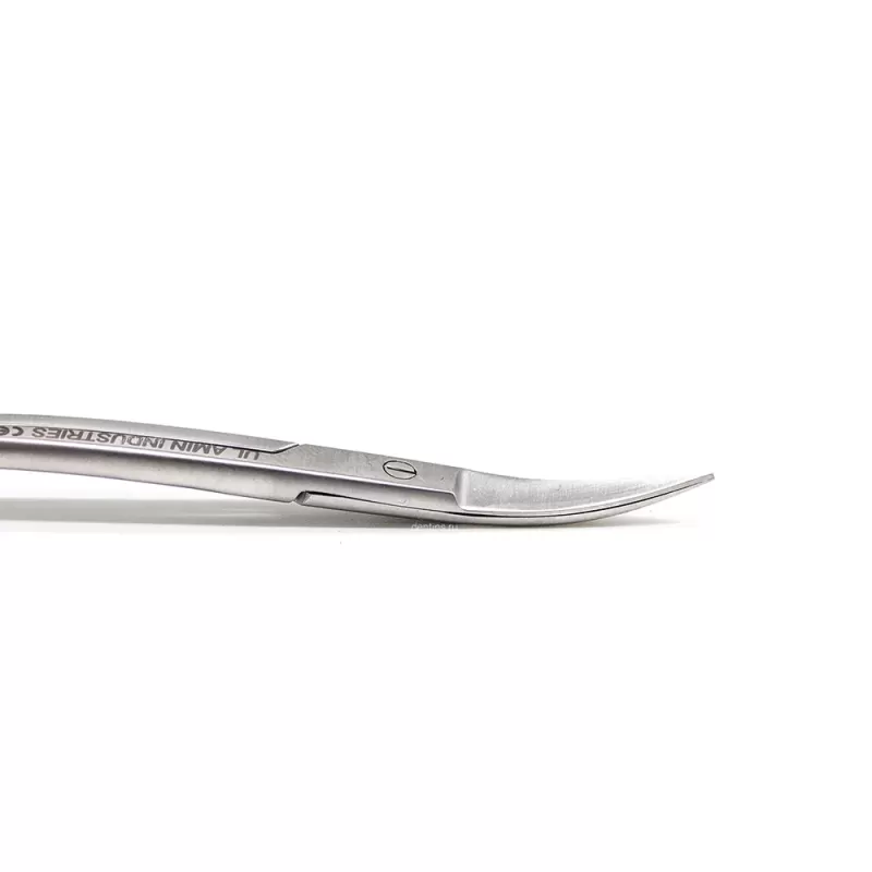Ножницы хирургические ЛаГранджа с двойным изгибом TC Gold, 115 мм