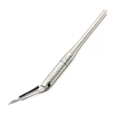 Ручка для скальпеля многоразовая №3 для лезвий №10-15, регулируемая, 160 мм обратная