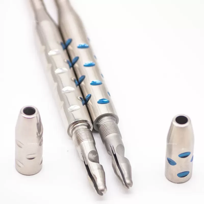 Ручка для скальпеля многоразовая для микро лезвий, Round Silver 150 мм