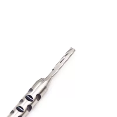 Ручка для скальпеля многоразовая №3 для лезвий №10-15, Round Black 150 мм