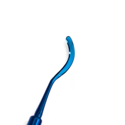 Серповидная гладилка c заостренными краями, Blue