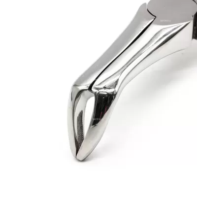 Щипцы для удаления корней и остатков зубов нижней челюсти, узкие