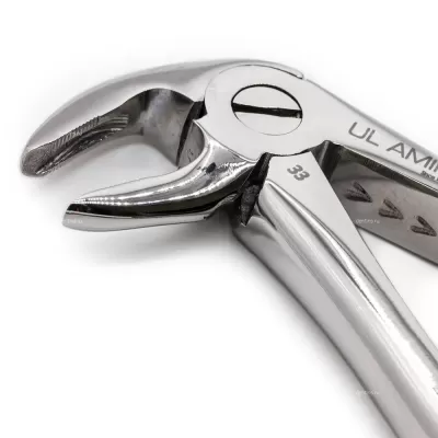 Щипцы для удаления корней зубов нижней челюсти, клювовидные, сходящиеся Classic