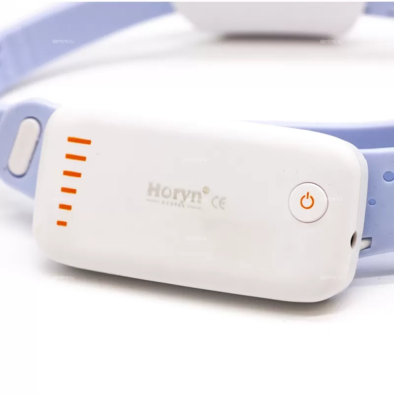 Налобный осветитель, голубой