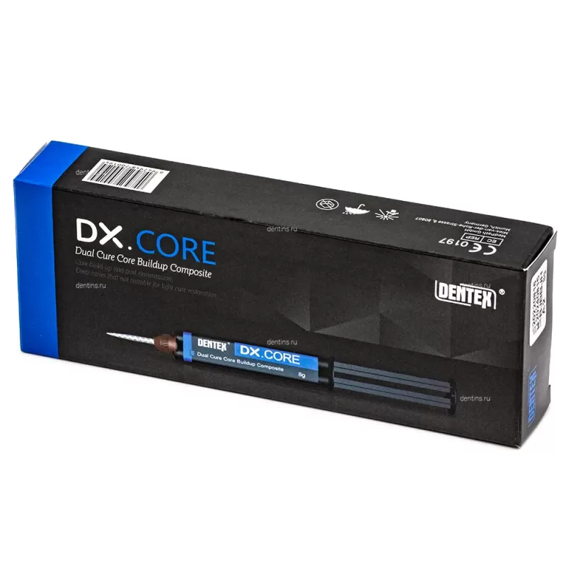 Цемент двойного отверждения для билдапа DX. CORE 8 г Dentex (Китай)