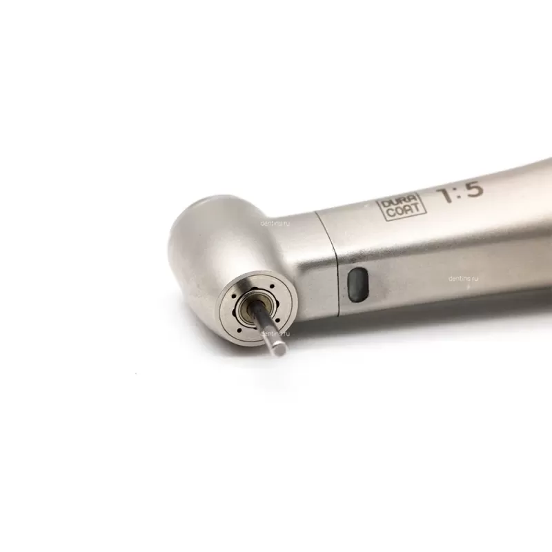 Повышающий угловой наконечник 1:5 Promed, с фиброоптикой, с внутренней подачей воды