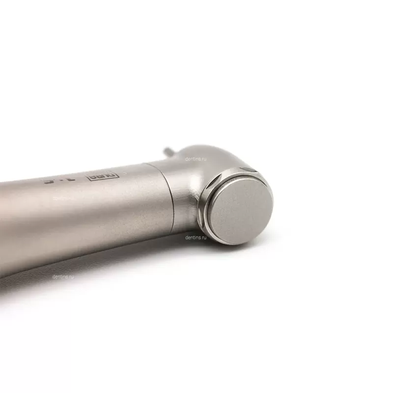 Повышающий угловой наконечник 1:5 Promed, с фиброоптикой, с внутренней подачей воды