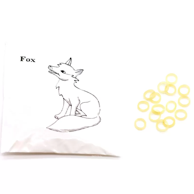Ортодонтические резинки для брекетов 1/4, 6.5OZ, 100 шт