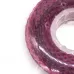 Эластичная цепочка (чейн) для брекетов, бордовая, шаг короткий