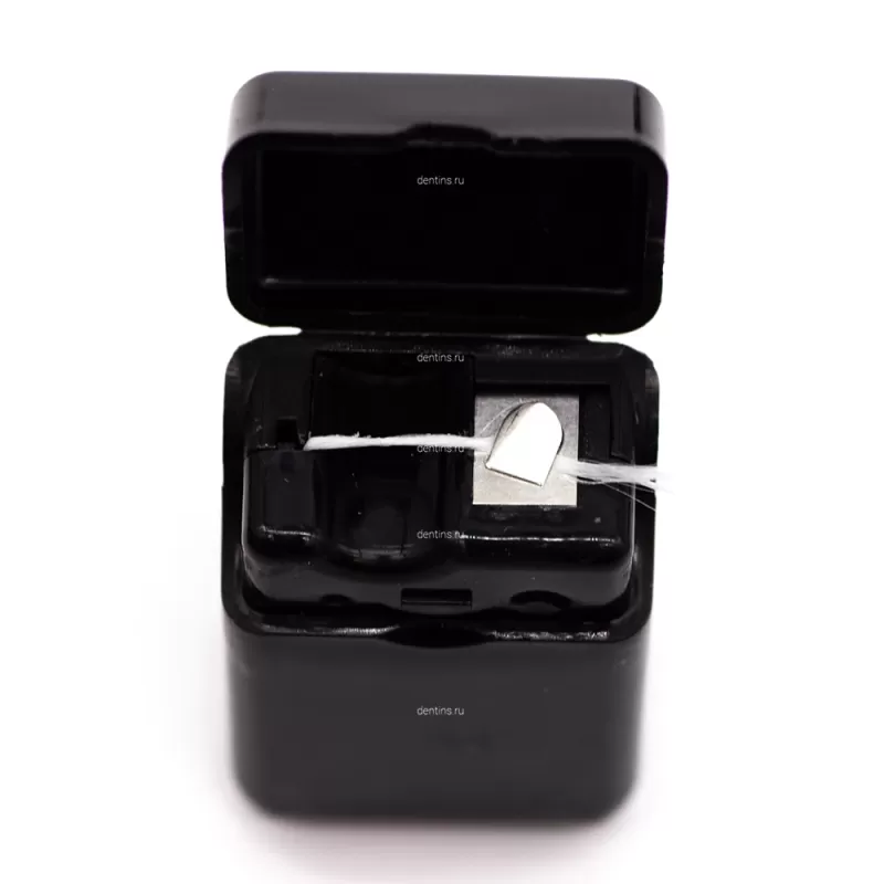 Ортодонтический набор по уходу за полостью рта в косметичке, черный