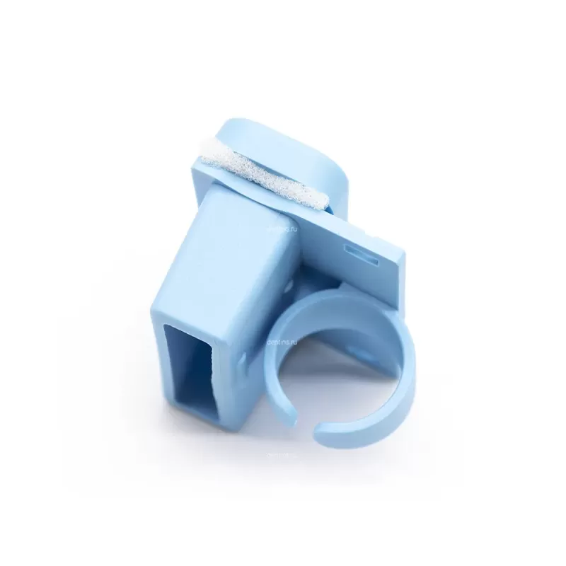 Линейка эндодонтическая на палец с губкой, пластмассовая