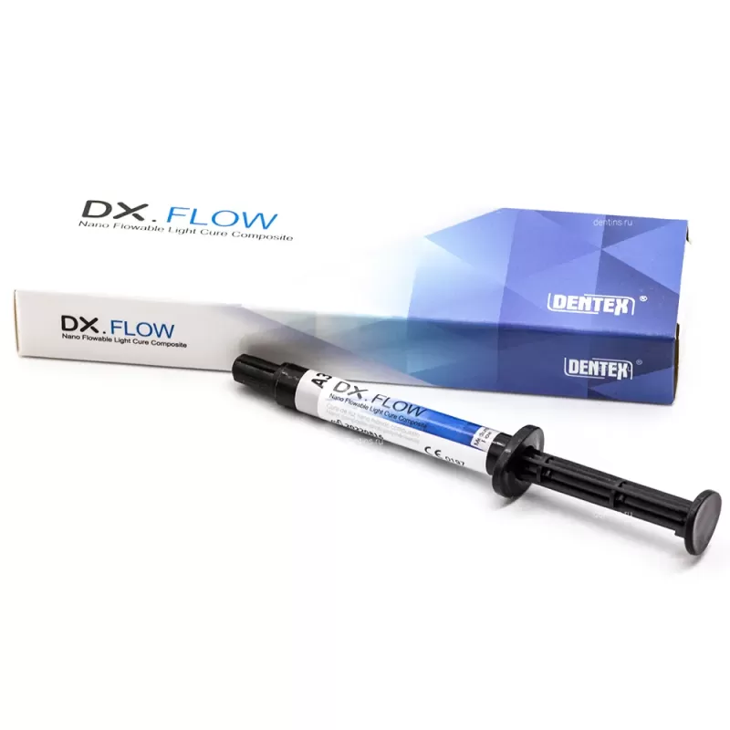 Наногибридный композит средней текучести DX.FLOW 3 г Dentex (Китай) фото