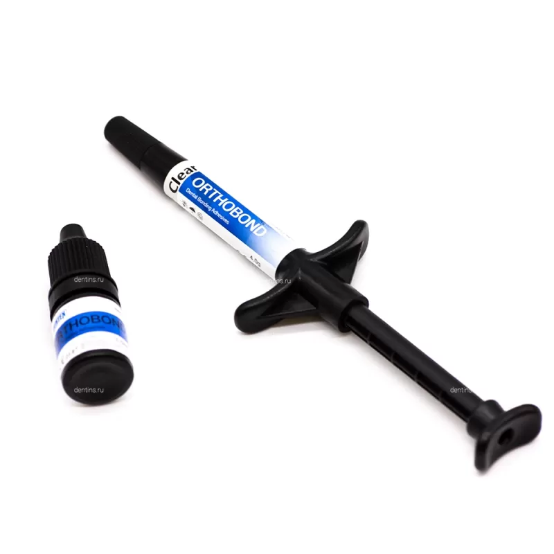 Набор для фиксации брекетов из композита, адгезива и протравки ORTHOBOND Intro Kit