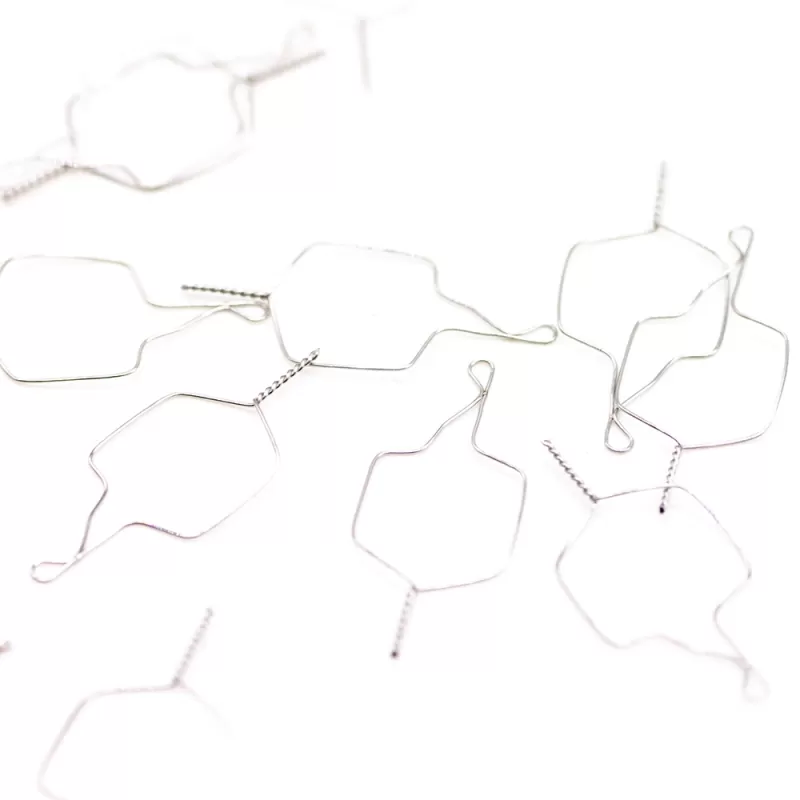 Металлическая лигатура Кобаяши, короткая, 0.010, 100 шт