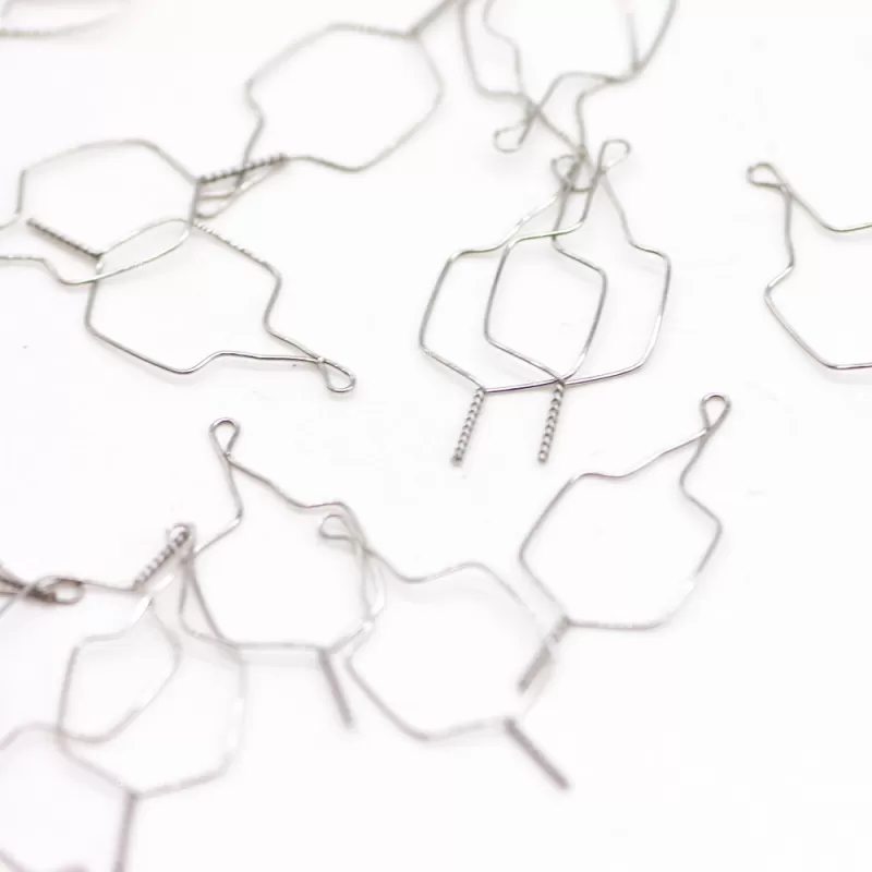 Металлическая лигатура Кобаяши, короткая, 0.012, 100 шт