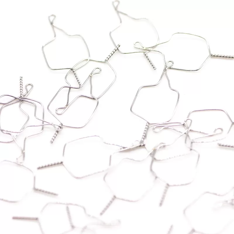 Металлическая лигатура Кобаяши, короткая, 0.014, 100 шт