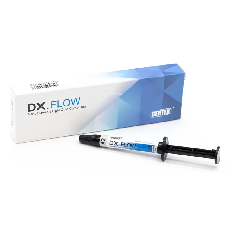Наногибридный композит средней текучести DX.FLOW 3 г Dentex (Китай)
