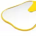 Зеркало для пациента в форме зуба, желтое фото
