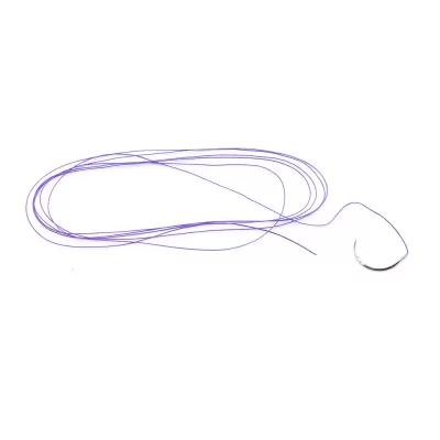 ПГА плетеная нить, рассасывающаяся, обратнорежущая, 4/0, 1/2, 1 игла 15 мм